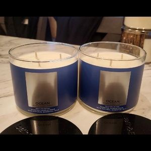 Ocean 3 wick candles